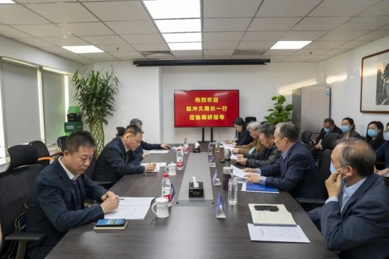 赵冲久赴中国快递协会调研